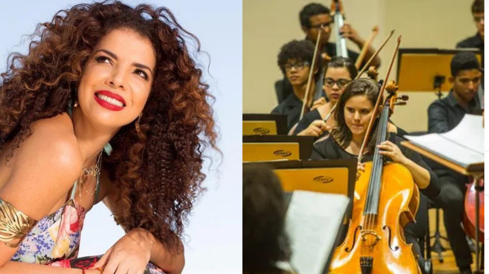 Orquestra Sinfônica da Paraíba e Vanessa da Mata fazem concerto gratuito no aniversário de João Pessoa