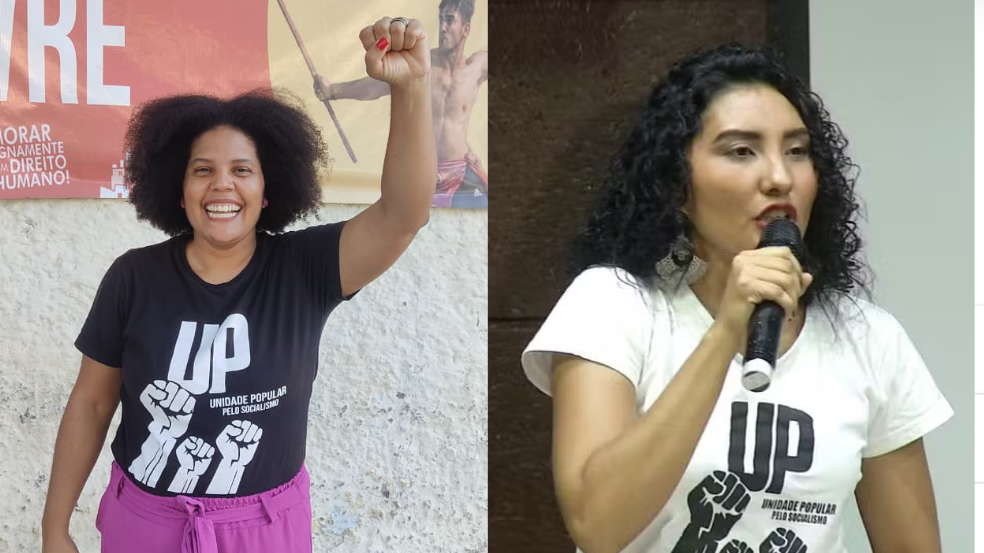 UP oficializa Samara Martins como candidata à Presidência e confirma Raquel Bricio como vice