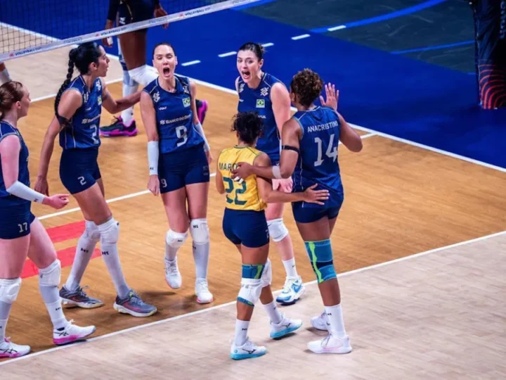 Brasil vence a Itália no tie-break e avança para final da Liga das Nações de Vôlei